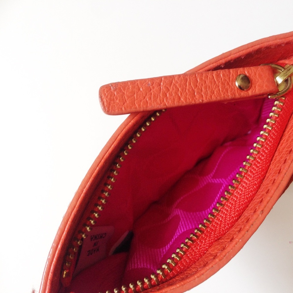 Kate Spade • orange coin purse - Picture 2 of 3
